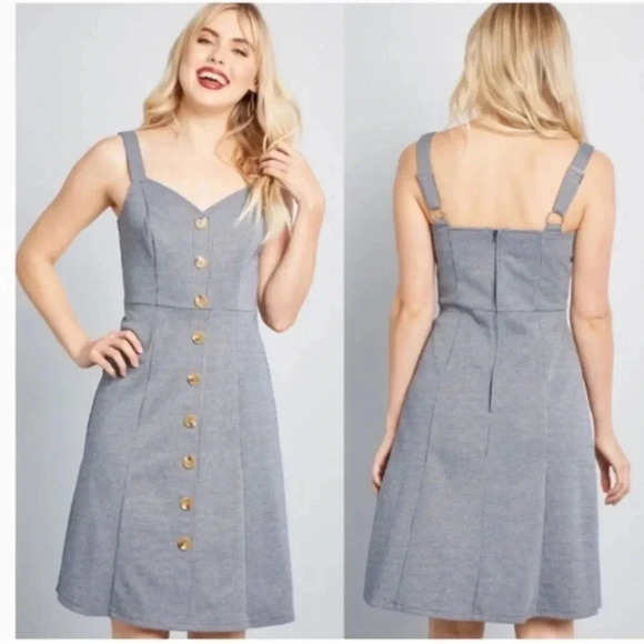 Modcloth Dresses & Skirts - ModCloth houndstooth dress size XL